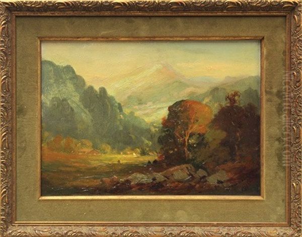 Autumn Landscape Oil Painting by Tilden Daken