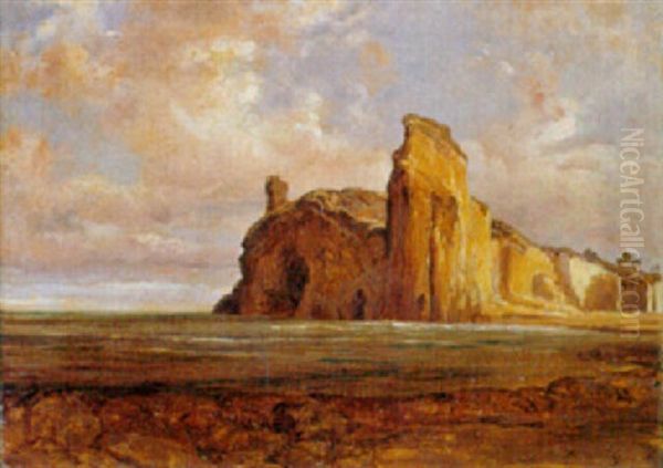 Capo Miseno Oil Painting by Eduardo Dalbono