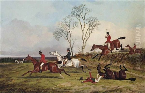 Tally Ho Oil Painting by John Dalby