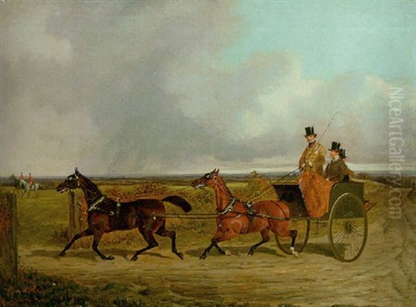 Going To The Meet Oil Painting by John Dalby