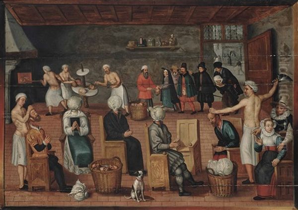 The Legend Of The Baker Of Eeklo Oil Painting by Cornelis Van Dalem