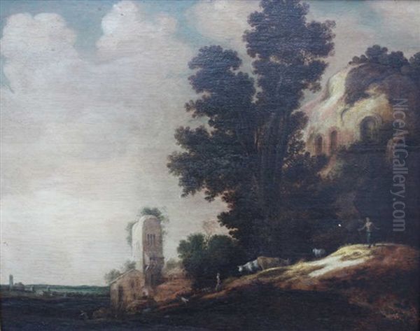 Paysage Oil Painting by Dirk Dalens the Elder