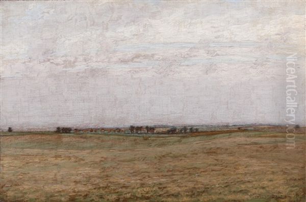 Weite Landschaft Oil Painting by Herbert Dalziel