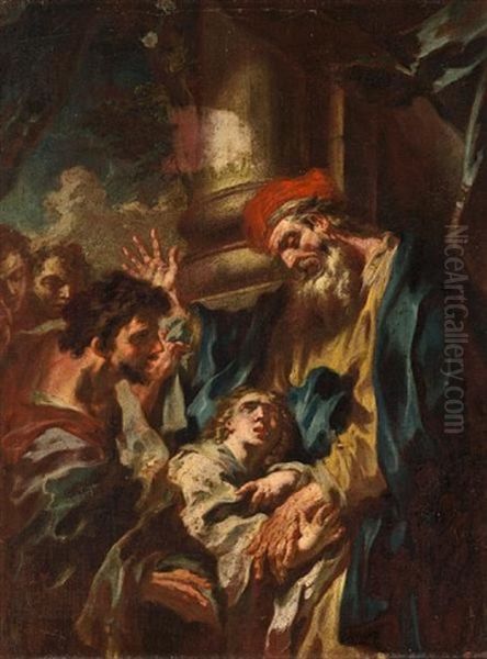 The Return Of The Prodigal Son Oil Painting by Vincenzo Damini