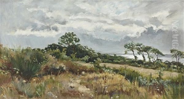 Landschaft Am Meer by Pierre Emmanuel Eugene Damoye