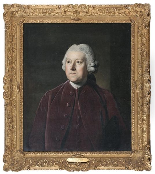 Portrait Of Sir Charles Pinford Oil Painting by Nathaniel Dance Holland (Sir)