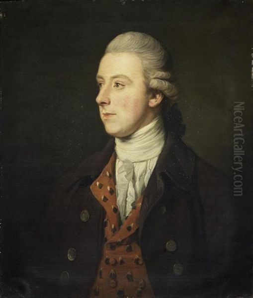 Portrait Of James Milnes (1755-1805) Oil Painting by Nathaniel Dance Holland (Sir)