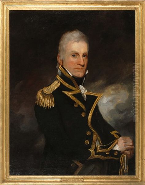 Portrait Of An Admiral by Nathaniel Dance Holland (Sir)