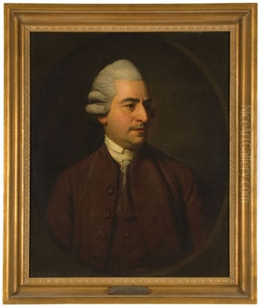 Portrait Of A Gentleman (william Daniell?) Oil Painting by Nathaniel Dance Holland (Sir)