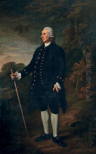 Portrait Of Sir Edward Knatchbull, 7th Bt. Oil Painting by Nathaniel Dance Holland (Sir)