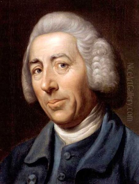 Portrait Of Capability Brown Oil Painting by Nathaniel Dance Holland (Sir)