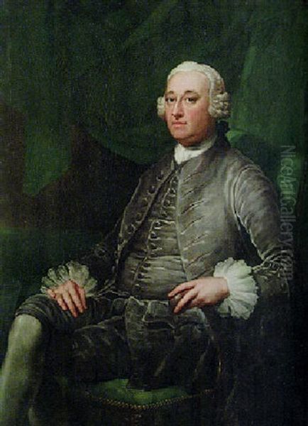 Portrait Of A Gentleman Oil Painting by Nathaniel Dance Holland (Sir)