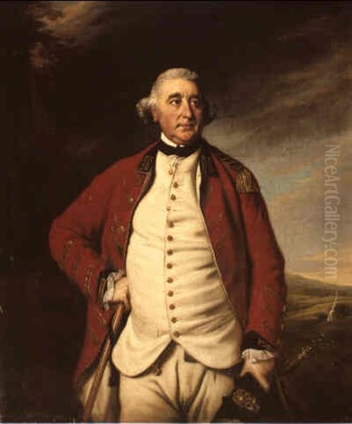 Portrait Of Henry Herbert, 10th Earl Of Pembroke (1734-1794) Oil Painting by Nathaniel Dance Holland (Sir)