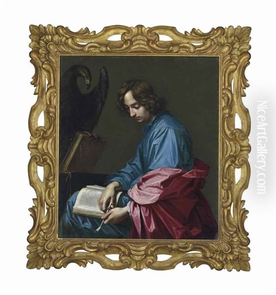 Saint John The Evangelist Oil Painting by Cesare Dandini