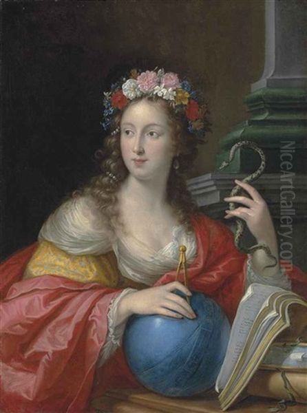 Allegory Of Intelligence Oil Painting by Cesare Dandini