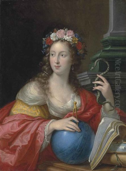 Allegory Of Intelligence Oil Painting by Cesare Dandini