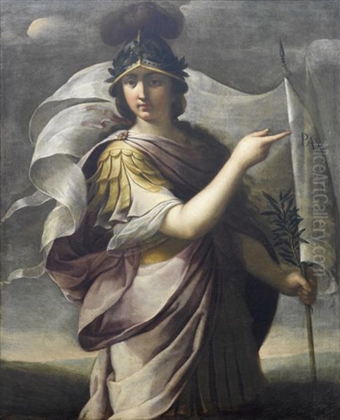 Alegoria De La Paz Oil Painting by Cesare Dandini