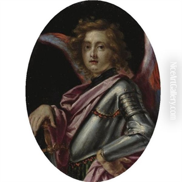 The Archangel Michael Oil Painting by Cesare Dandini