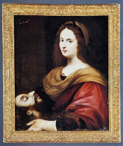 Salome Con La Testa Del Battista Oil Painting by Cesare Dandini