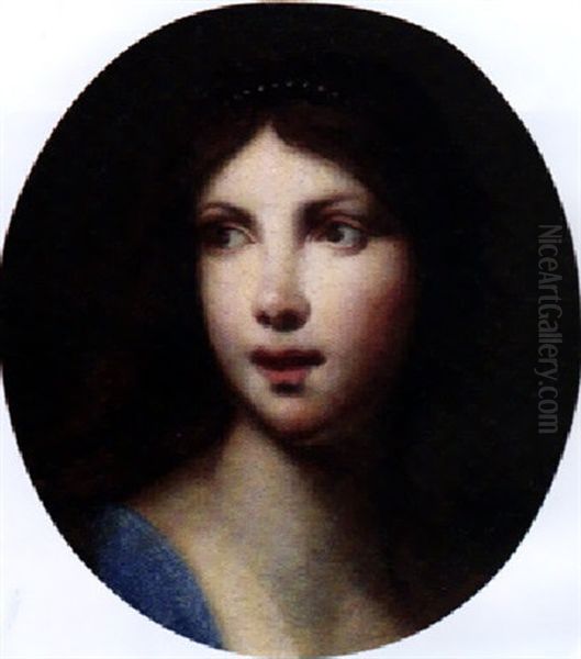 Portrait Einer Jungen Dame by Cesare Dandini