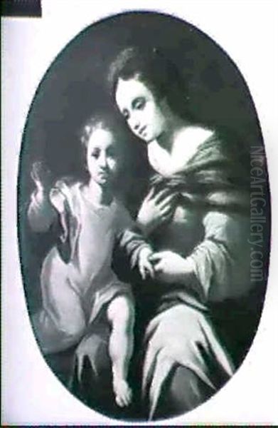 La Vierge Et L'enfant Oil Painting by Cesare Dandini