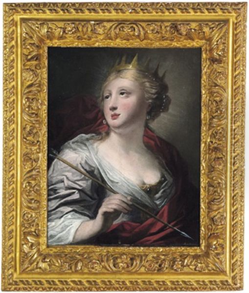 Diana Oil Painting by Pietro Dandini