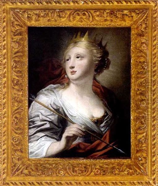 Diana Oil Painting by Pietro Dandini