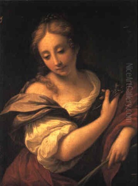 Saint Apollonia Oil Painting by Pietro Dandini