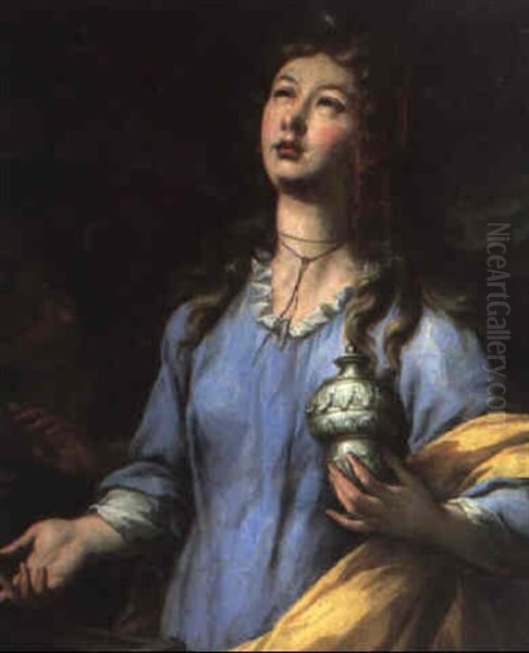 The Penitent Magdalen Oil Painting by Pietro Dandini