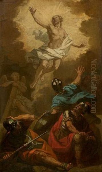 La Resurrection Oil Painting by Michel Francois Dandre-Bardon