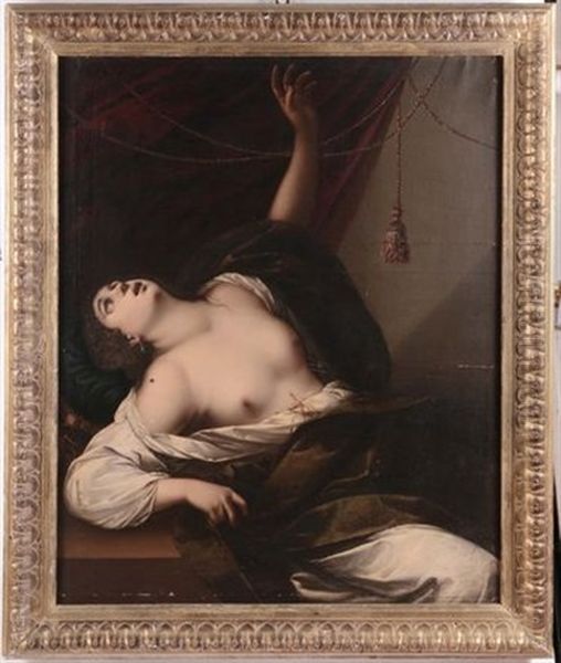 Lucrezia Oil Painting by Giovanni Stefano Danedi