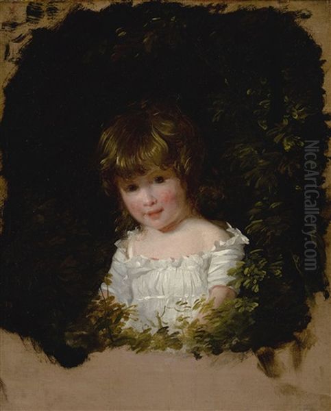 Portrait Of A Boy, Traditionally Identified As Master Hugh Grant, Bust-length Oil Painting by Henri-Pierre Danloux