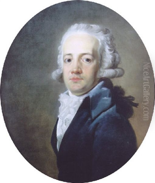 Portrait De Francois Antoine Herman by Henri-Pierre Danloux