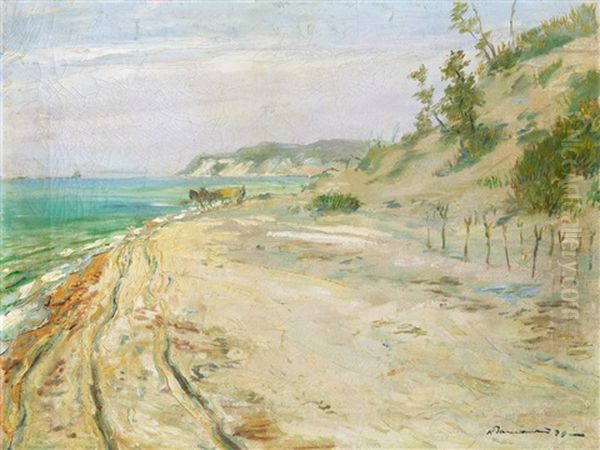 Am Strand Von Rugen Oil Painting by Karl Dannemann