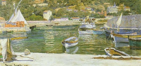 Le Port De Beaulieu by Georges Paul Joseph Darasse