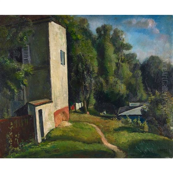 Le Petit Chemin Oil Painting by Georges Darel