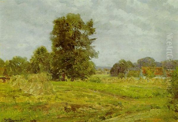 Motiv Aus Oberschlesien Oil Painting by Hugo Darnaut