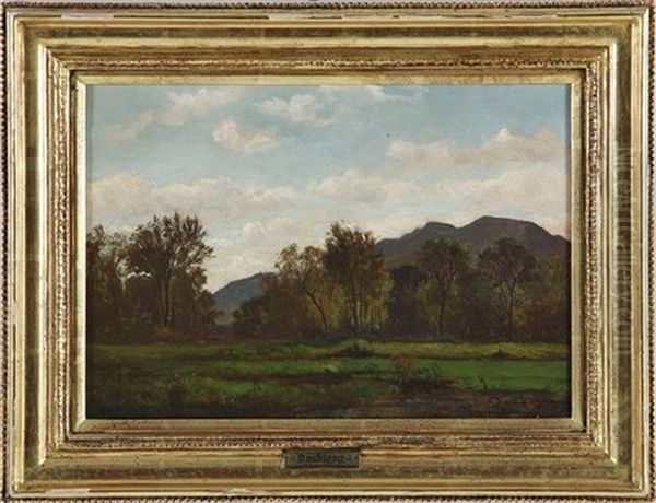 Avant L'aube Oil Painting by Charles Francois Daubigny