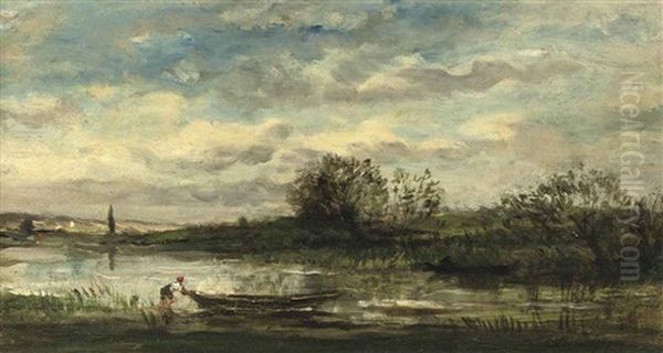 Paysage by Charles Francois Daubigny