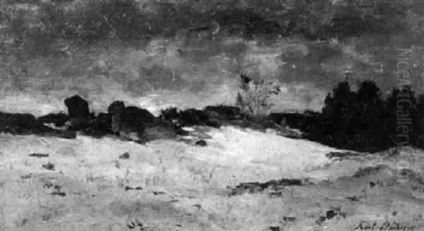 Dunenlandschaft by Karl Pierre Daubigny