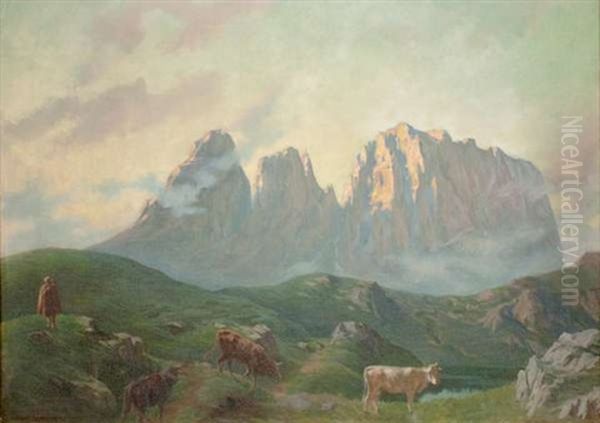 Paesaggio Montano (carnia) by Marco Davanzo