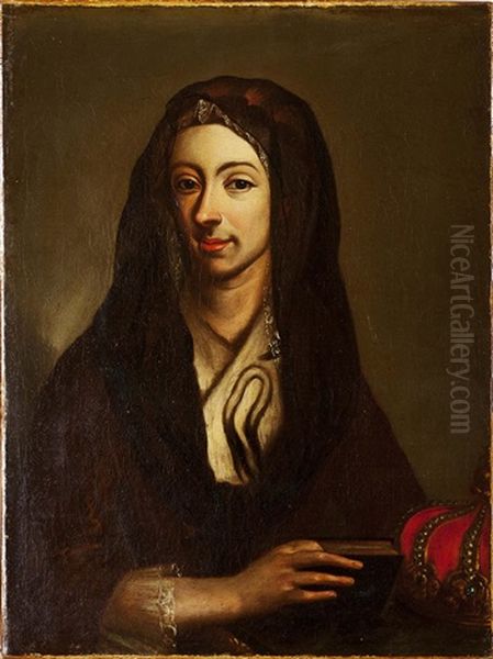 Maria Clementina Oil Painting by Antonio David