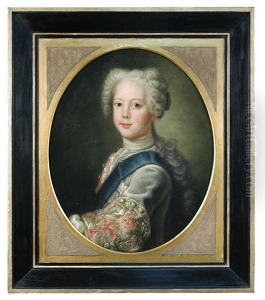 Portrait Of The Young Prince Henry Benedict Maria Clement Stuart (1725-1807) Oil Painting by Antonio David