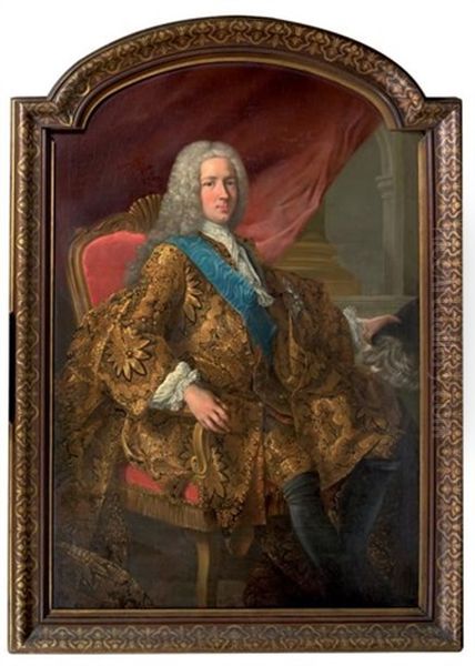 Portrait (un Prince Stuart?) Oil Painting by Antonio David