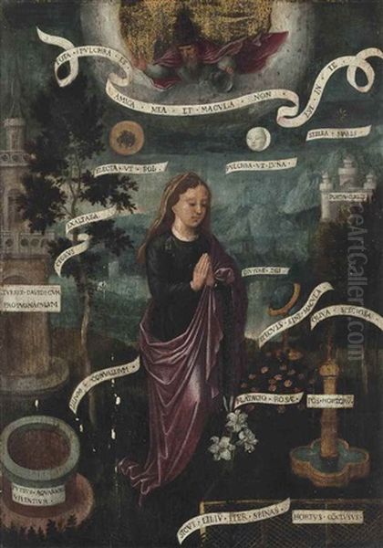 The Immaculate Conception Oil Painting by Gerard David