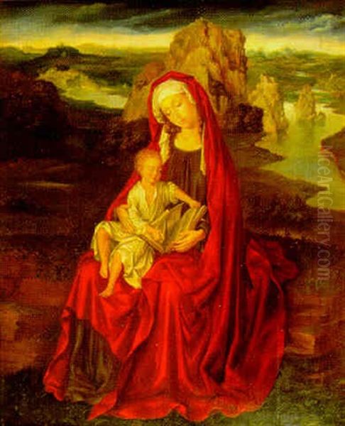 Madonna Con Bambino Oil Painting by Gerard David