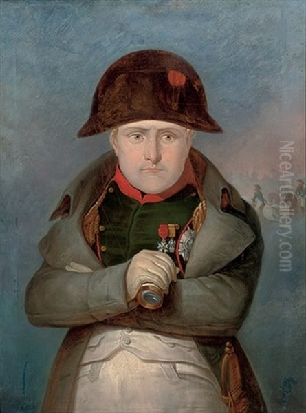 Napoleon Oil Painting by Jacques-Louis David