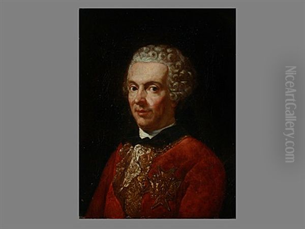 Portrait Des Antoine Laurent Lavoisier Oil Painting by Jacques-Louis David