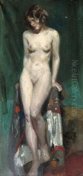 Nude Oil Painting by Allan Douglas Davidson