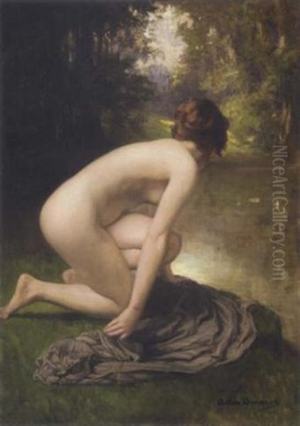 The Bather Oil Painting by Allan Douglas Davidson